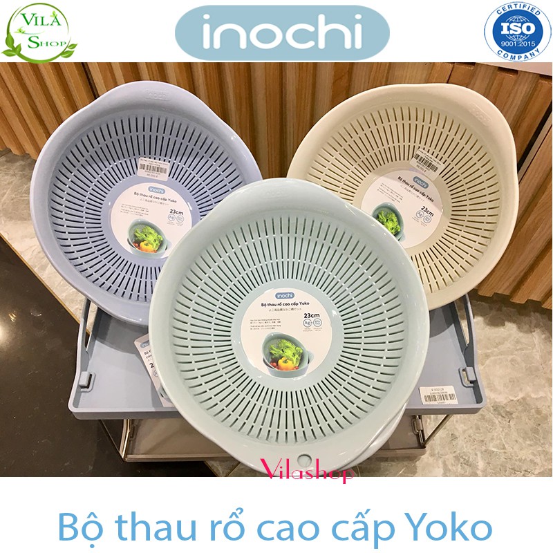 Rổ Nhựa Yoko Inochi, Rổ Nhựa Cao Cấp Đạt Tiêu Chuẩn Xuất Nhật Eu Chắc Chắn, Sang Trọng Gọn Gàng, An Toàn Cho Sức Khỏe