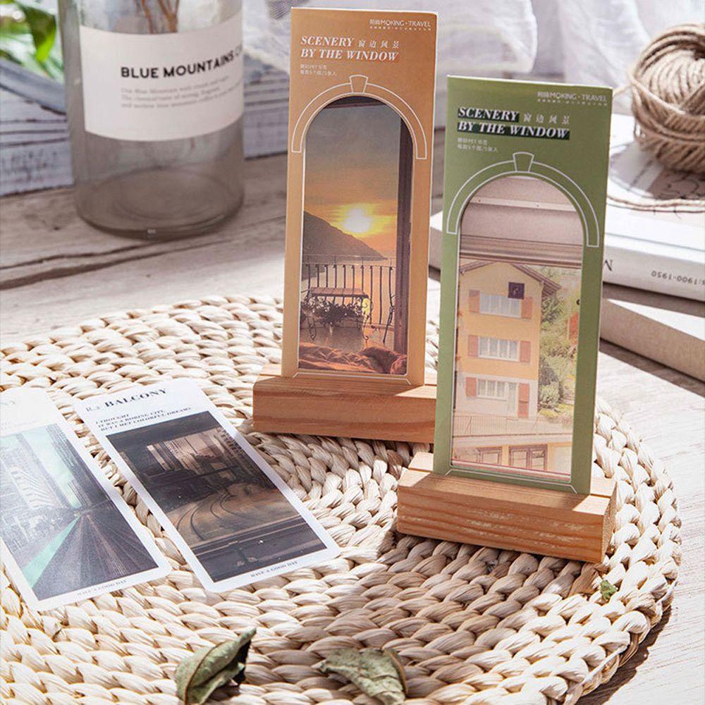 Thẻ đánh dấu trang sách thiết kế phong cách retro độc đáo