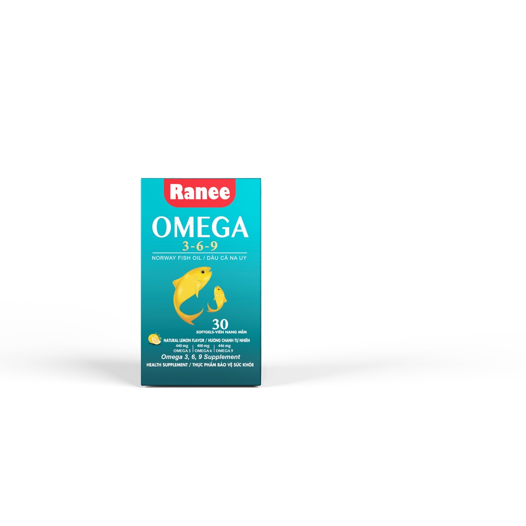 Viên Nang Dầu Cá Ranee Omega 3,6,9 (Hộp 30 viên)