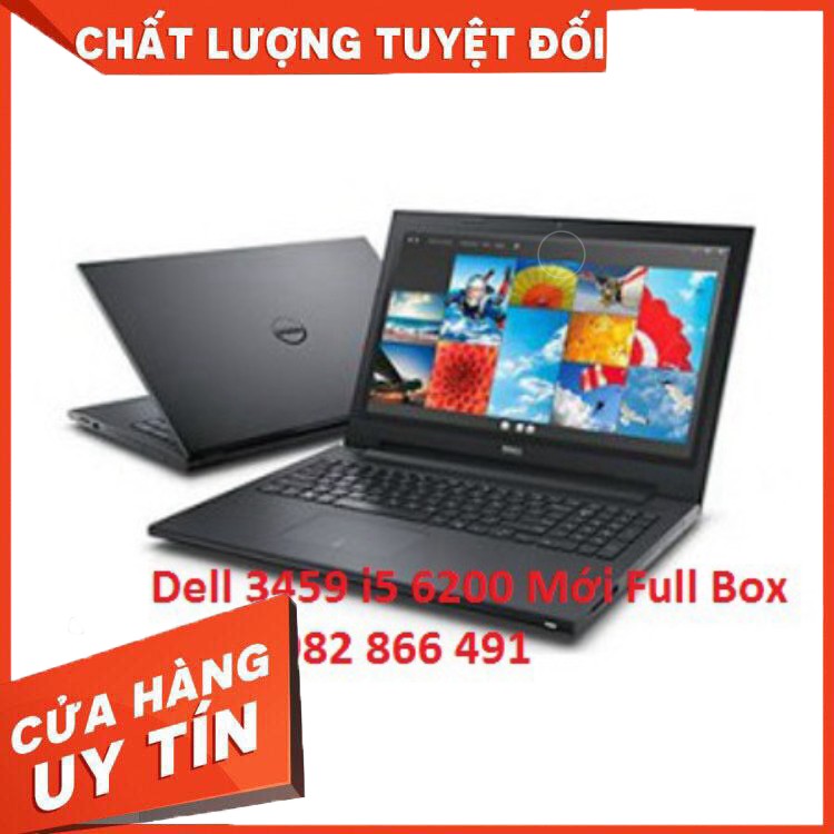 Laptop Dell Inspiron 3459 i5 6200U/4GB/500GB/Win10/ Màn Hình 14.0HD Mới Full Box