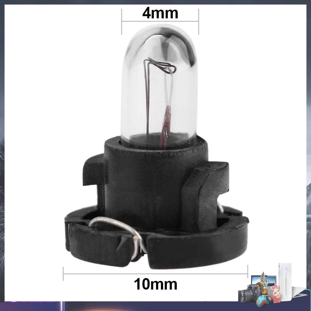 5 Bóng Đèn T4 12v Gắn Bảng Điều Khiển Xe Hơi