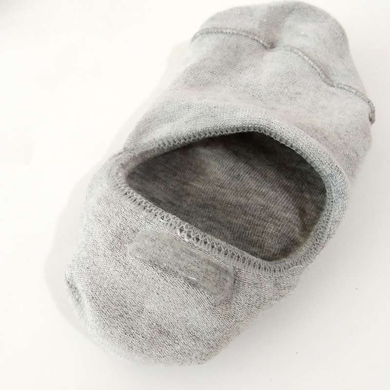 Vớ lười nam nữ tất dưới mắt cá cotton thời trang đẹp có silicon chống tuột gót chân MONEY VL008