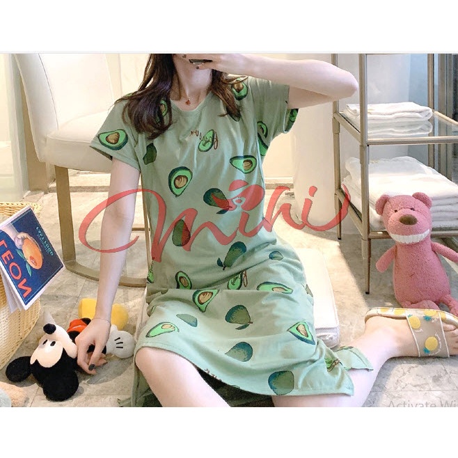 Đầm bầu ở nhà Đẹp NHIỀU MẪU - Váy ngủ bầu mặc nhà sau sinh cho con bú ti - Bộ mùa hè thời trang giá rẻ cho mẹ Bigsize