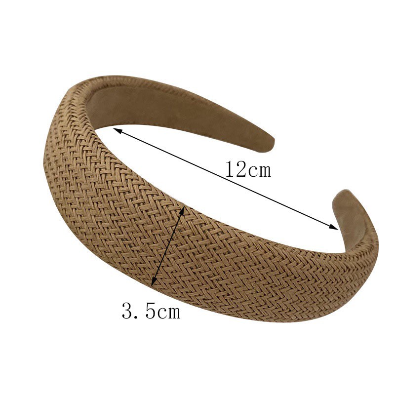 Băng Đô Cài Tóc Dạng Tết Phong Cách Cổ Điển Thời Trang