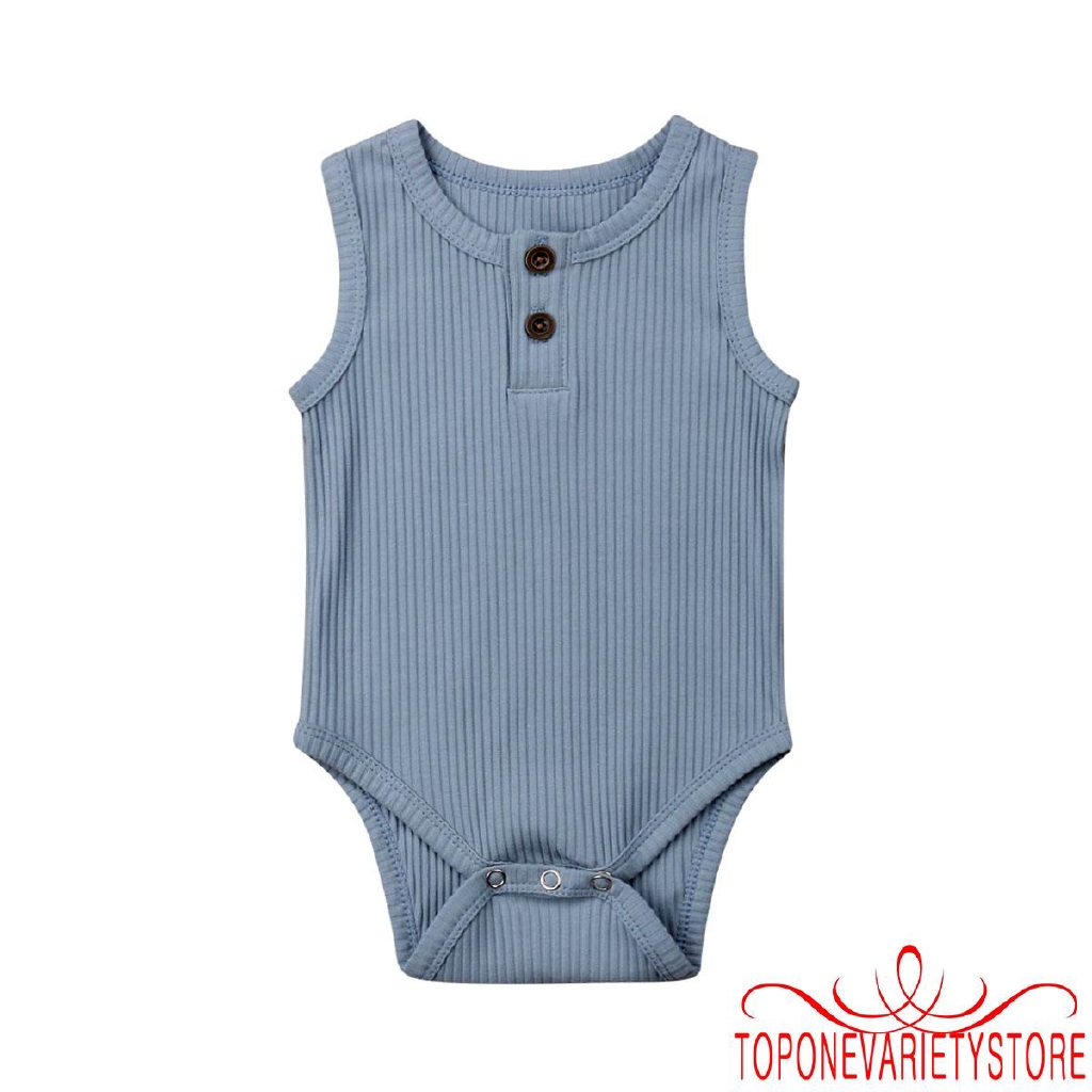 Áo liền quần in hình hoạt hình dễ thương cho trẻ sơ sinh