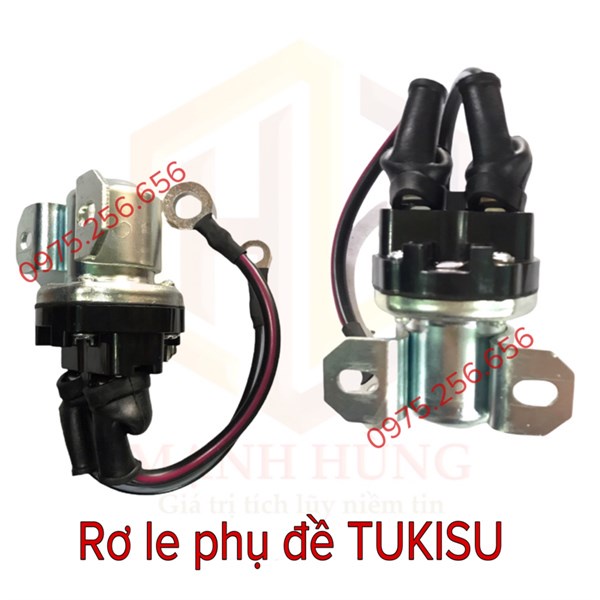 Rơ le phụ đề 12V TUKISU phụ tùng ô tô máy nông nghiệp