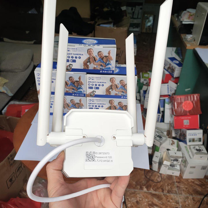 [RẺ VÔ ĐỊCH] CAMERA 4 RÂU YOOSEE W30H 8LED 3.0MPX SIÊU NÉT GÓC RỘNG - CÓ MÀU BAN ĐÊM | BigBuy360 - bigbuy360.vn