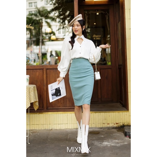Chân váy bút chì công sở - MIXMIX -- Design by Mixmix