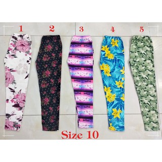 Quần legging dài size đại cho bé gái.