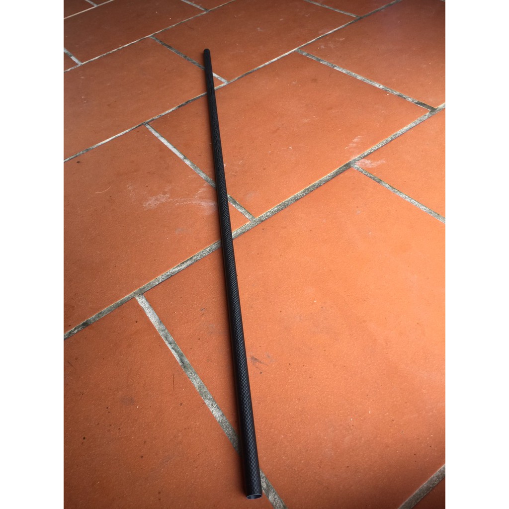 Ống carbon 3k  siêu cứng nhiều kích thước phi 16mm, 14mm, 12mm, 10mm, 8mm, 6mm