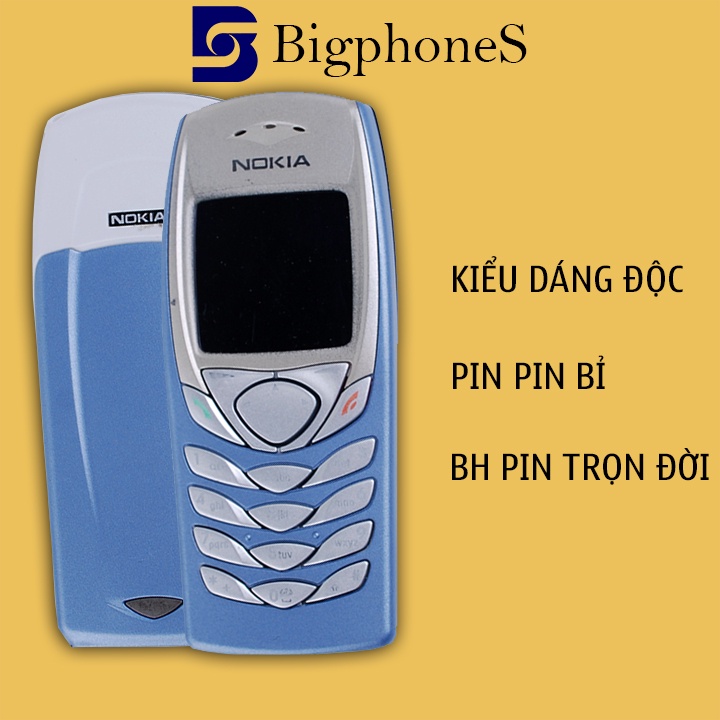 Điện thoại Nokia 6100 nhỏ gọn, thiết kế đơn giản
