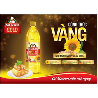 Dầu ăn Meizan Gold mới