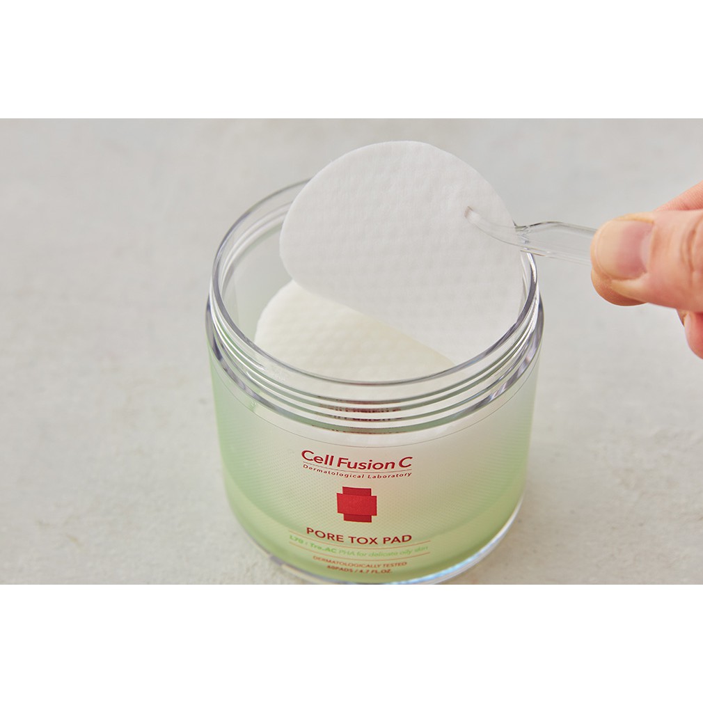 [SAMPLE] Gói 2 Miếng Pad Làm Sạch Sâu Lỗ Chân Lông Cell Fushion C Pore Tox Pad