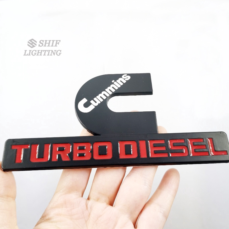 Miếng Dán Logo Diesel Trang Trí Xe Hơi