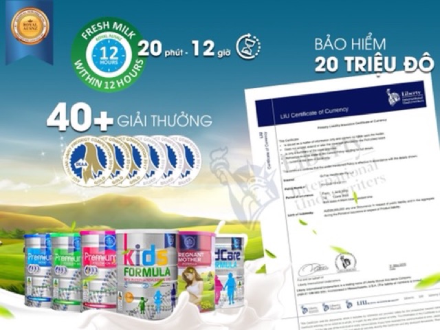 Sữa Hoàng Gia Úc Kids Formula 900g