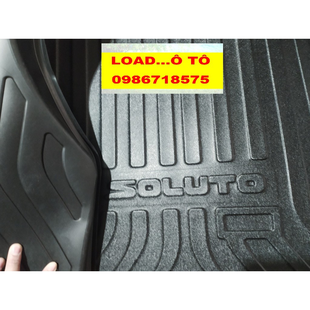 Lót cốp nhựa Kia SOLUTO 2023-2019 Hàng Nhựa Dẻo