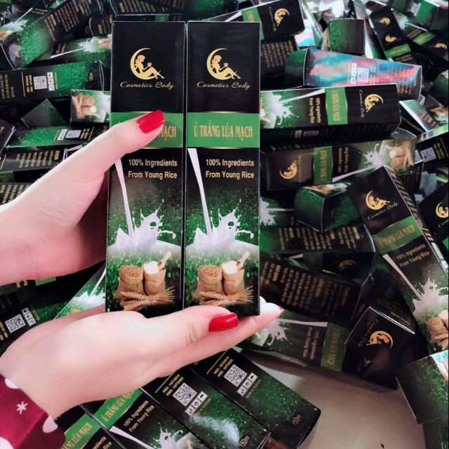 Ủ lúa mạch trắng da