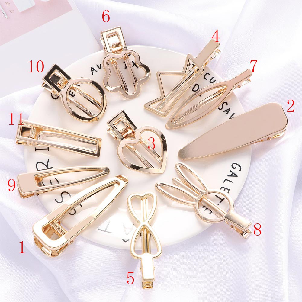 Kẹp tóc hình nơ rỗng