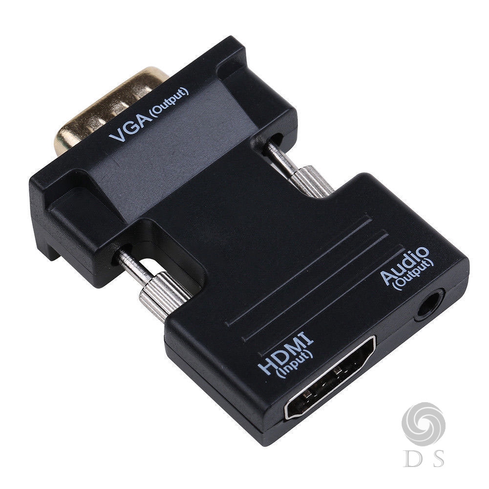 Đầu chuyển đổi từ cổng HDMI cái sang VGA đực