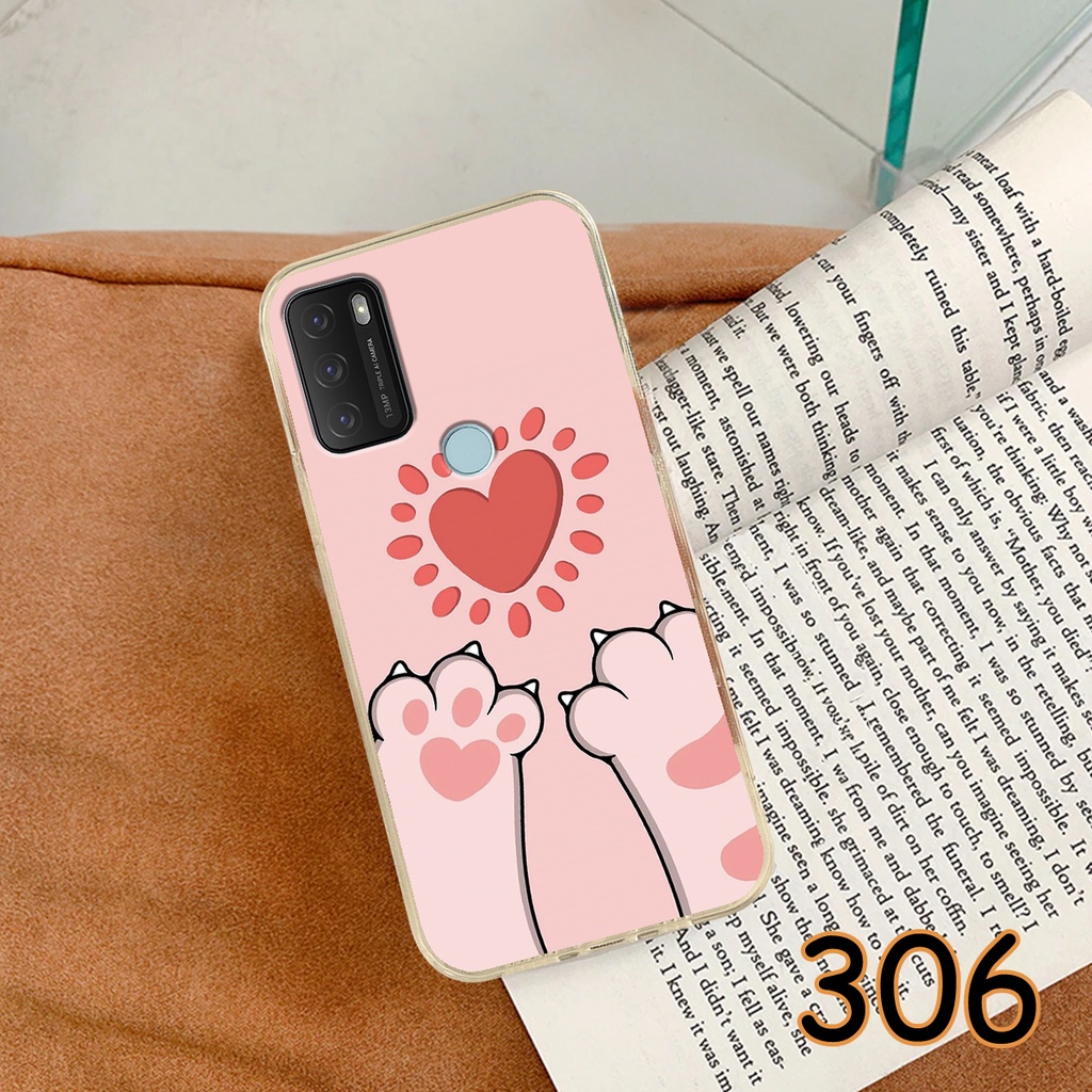 Ốp Lưng Vsmart Star 5 - Star 4 - Star 3 - Star in hình LoveCat - Chất liệu Silicon siêu bền