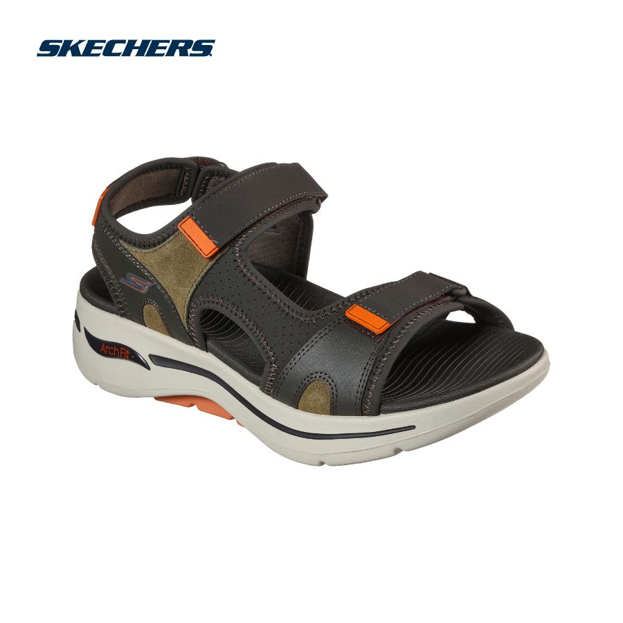 Giày sandal nam Skechers Go Walk Arch Fit Sandal - 229021-OLOR