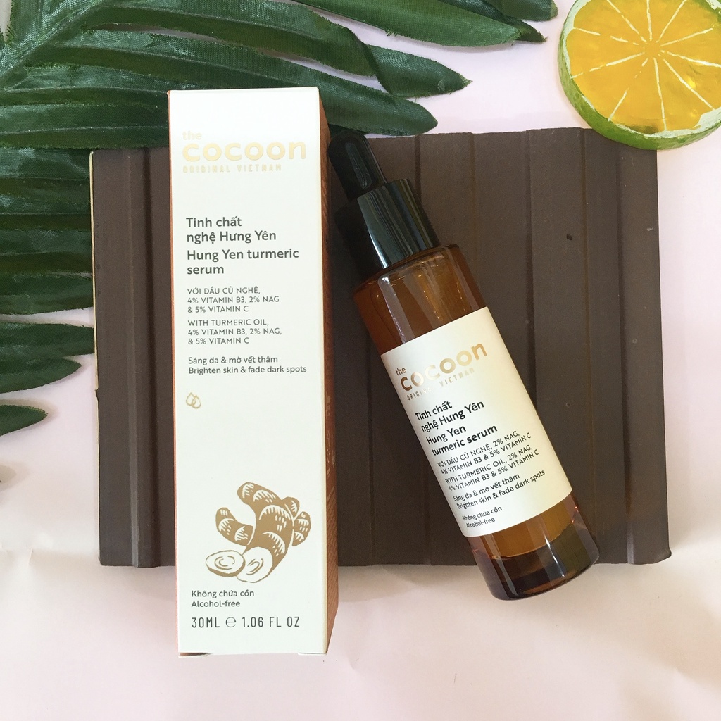 Tinh Chất Nghệ Hưng Yên Cocoon Giảm Thâm Làm Sáng Da Đều Màu 30ml