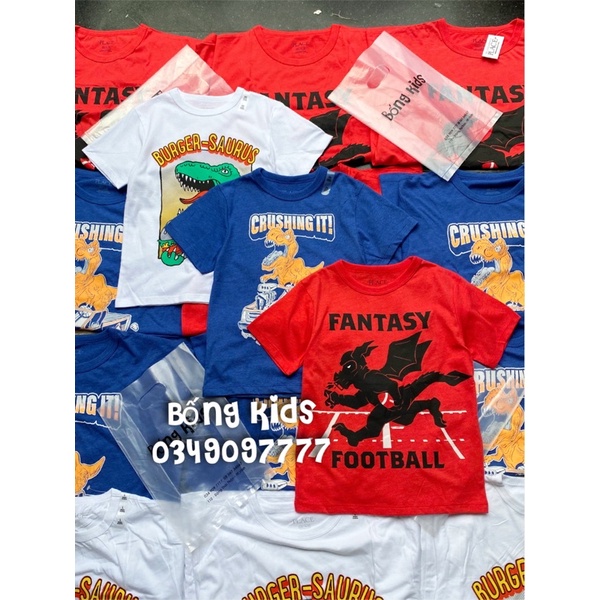 Áo Phông Bé Trai In Chữ Place