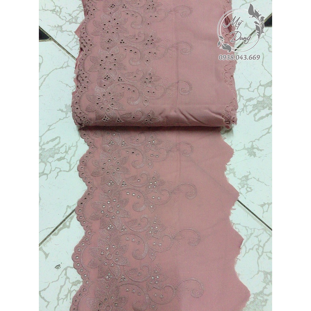 Vải may tay áo, chân váy, Hijab - TiCi (Dây dài 13,5 mét) - MS 180005