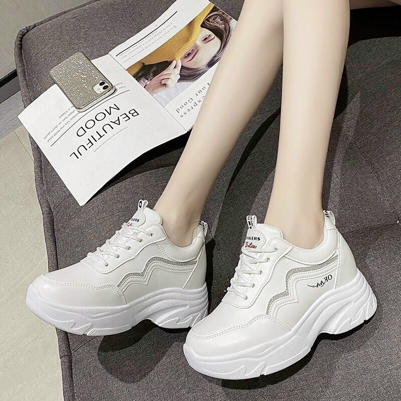 Giày thể thao độn đế 7cm siêu nhẹ