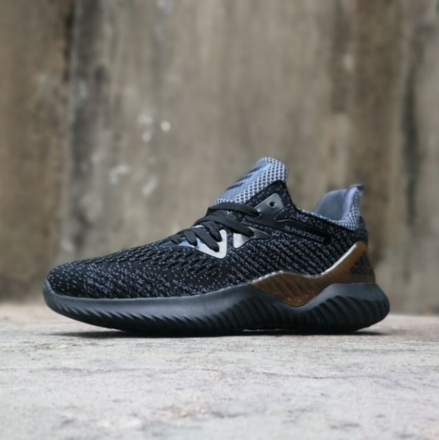 [Fullbox] Giầy Alphabounce nam đen phối nâu | BigBuy360 - bigbuy360.vn