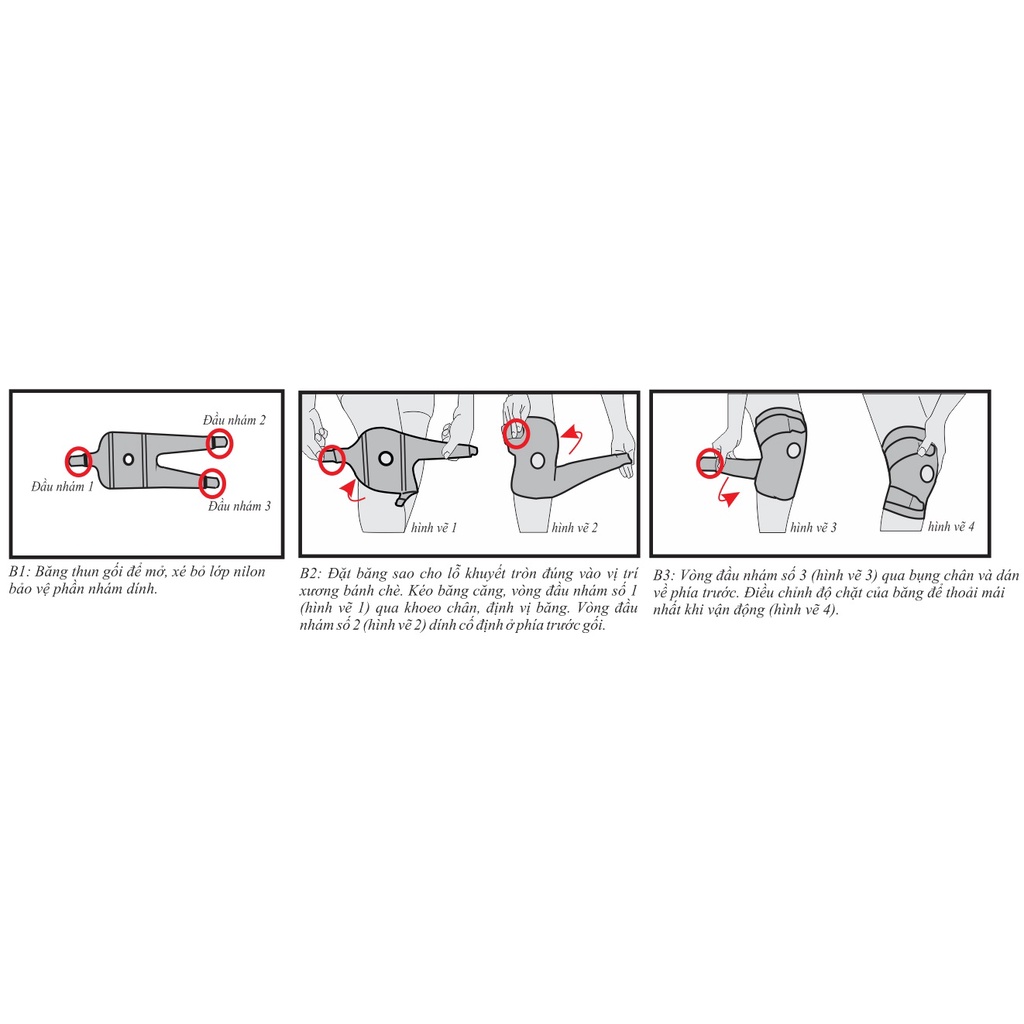 Băng thun gối H2 – Băng thun hỗ trợ cố định, hạn chế vận động cho người bị viêm khớp gối, thoái hóa khớp