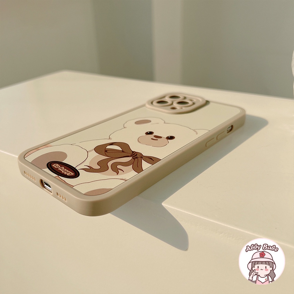 Ốp Điện Thoại TPU Mềm Mỏng Chống Sốc In Hình Gấu Hoạt Hình Cho IP 13 12 11 Pro Max XR 8 7 Plus