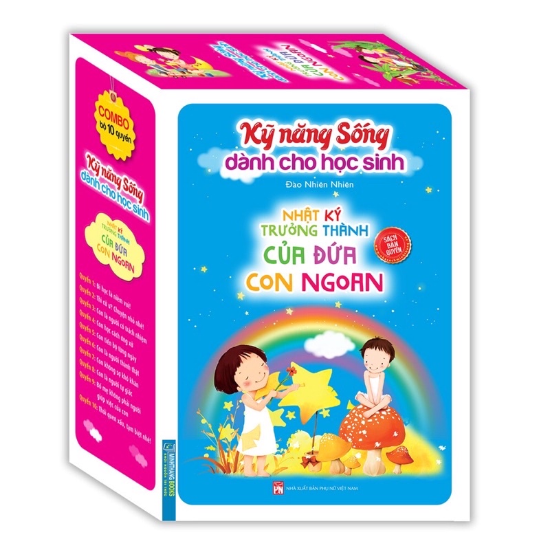 Sách - (Bộ 10 cuốn) Nhật Ký Trưởng Thành Của Đứa Con Ngoan ( Kỹ Năng Sống Dành Cho Học Sinh )