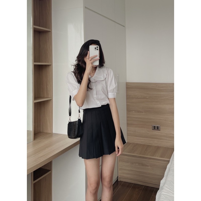 [Mã WASKT304 giảm 15% tối đa 30K đơn 99K] áo somi cổ bèo 553 | BigBuy360 - bigbuy360.vn