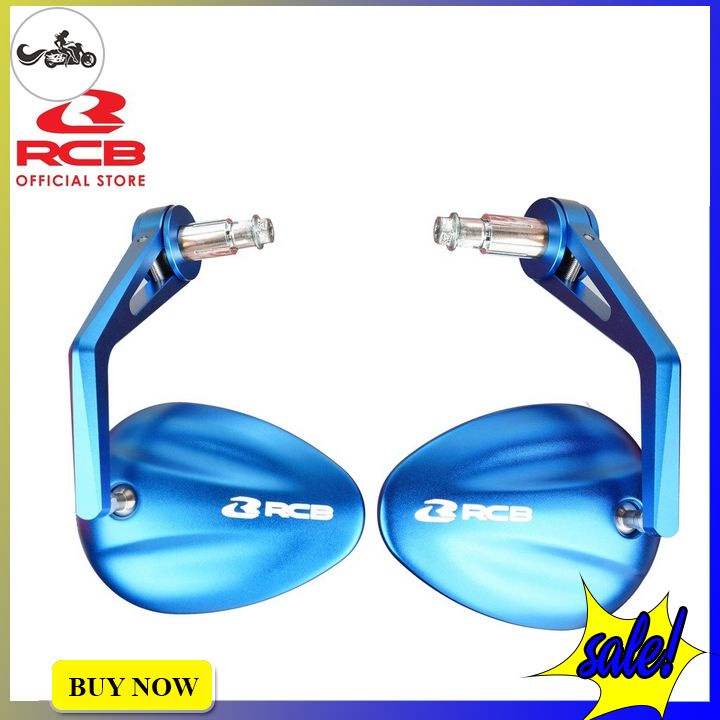 Gương chiều hậu RACINGBOY S5 gắn gù xe máy từ nhôm CNC cao cấp (giá 1 cái)