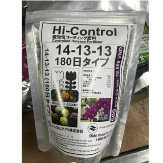 Phân chì tan chậm của nhật 14-13-13. gói 600gr
