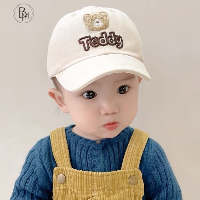 Mũ lưỡi trai BANMA mỏng chống nắng thiết kế dễ thương cho bé