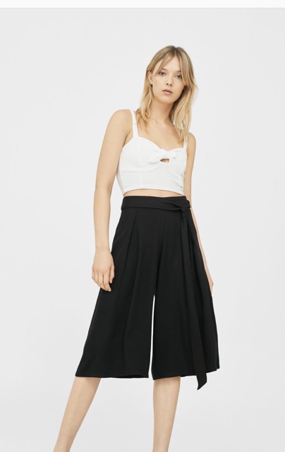 Quần culotes mango nữ sz 34  auth new tag