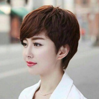 Tóc giả tomboy cao cấp 🥰 freeship 50k🥰 tém tomboy xoăn- tặng lưới chùm tóc