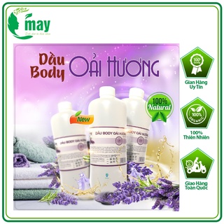 Dầu massage body tinh dầu lavender - 1 lít