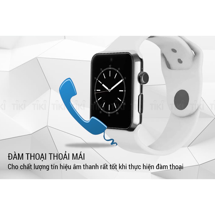 Đồng hồ thông minh Smartwatch DM09 Kiểu dáng sang trọng – Lắp Sim nghe gọi