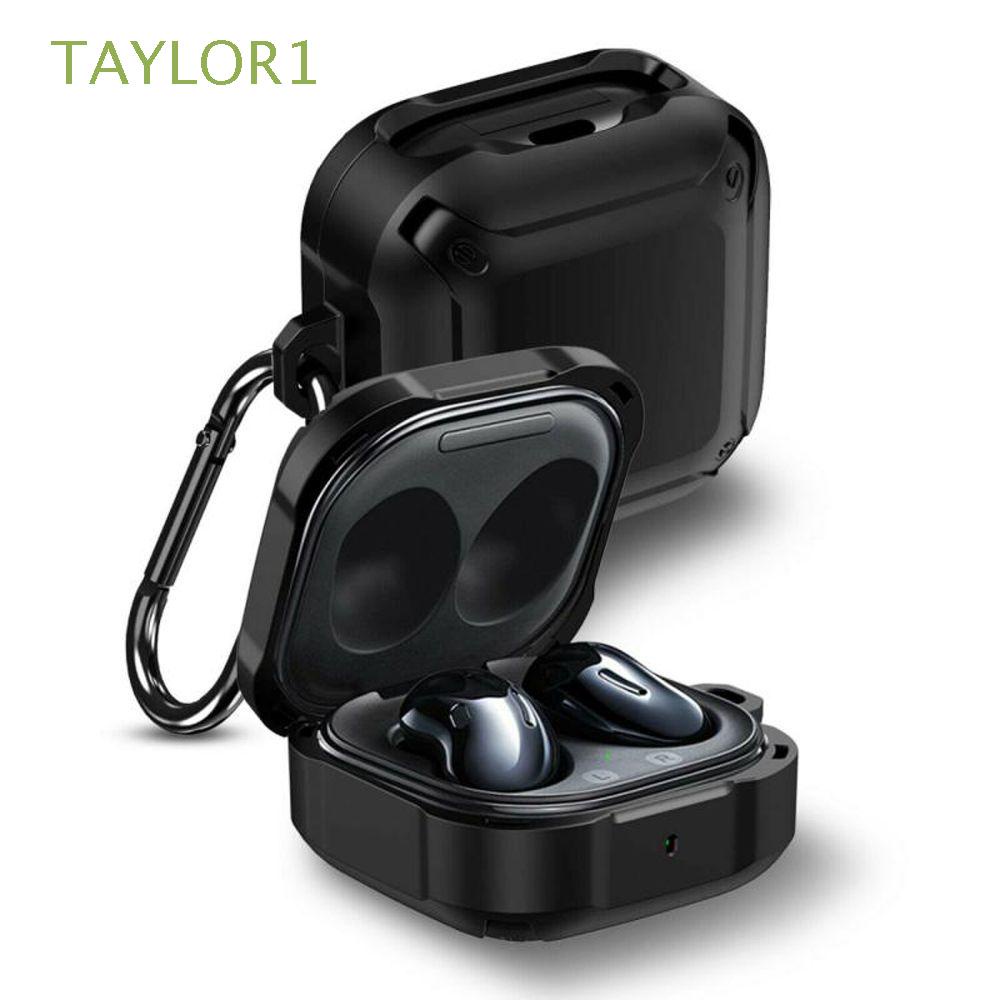 Vỏ bảo vệ hộp sạc tai nghe không dây bluetooth bằng TPU PC có móc khóa cho Samsung Galaxy Samsung Buds Pro 2 Buds Live