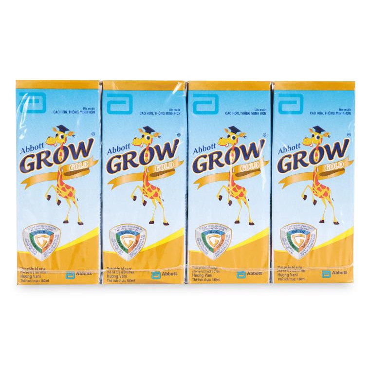 Thùng Sữa Bột Pha Sẵn Abbott grow Gold 180ml