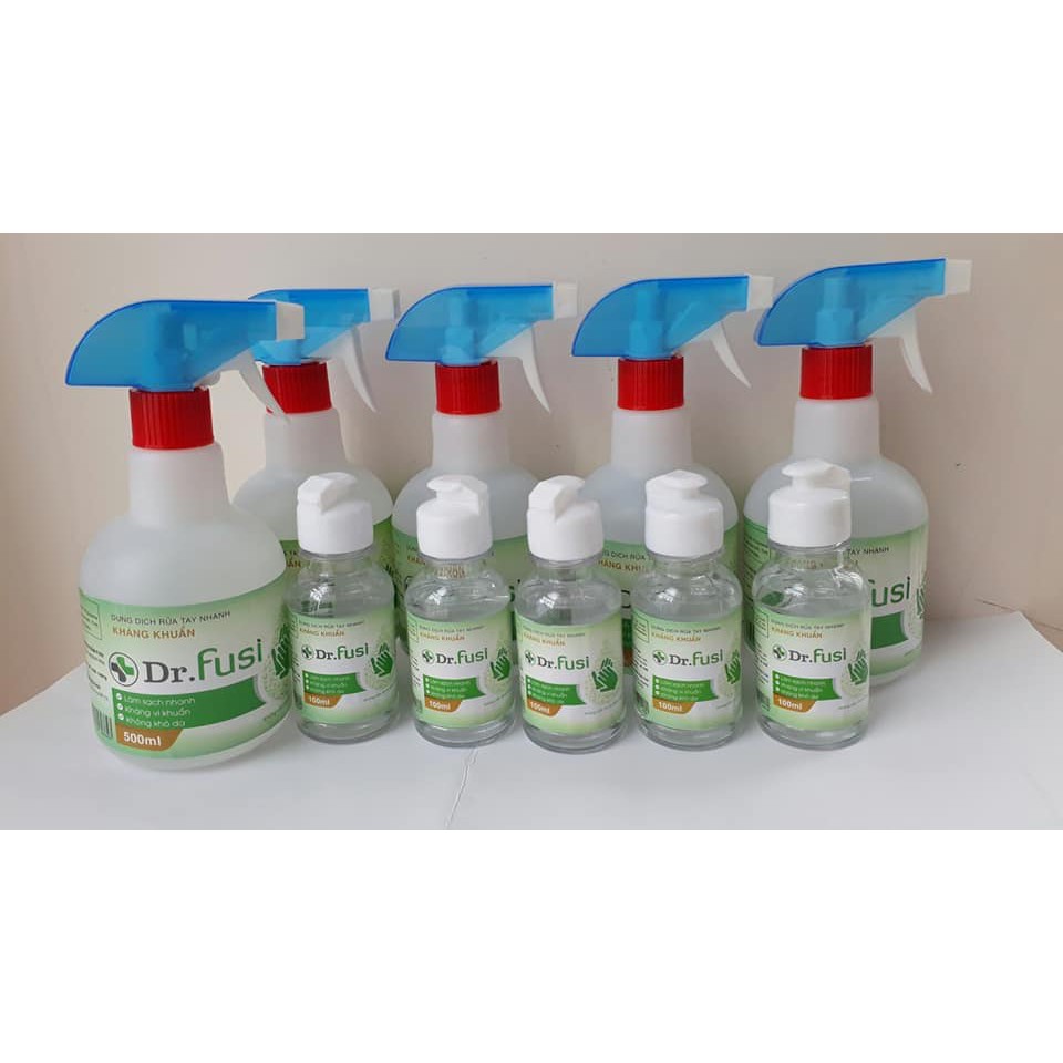 Nước Rửa Tay Khô Diệt Khuẩ.n Làm Mềm Da Dr.Fusi