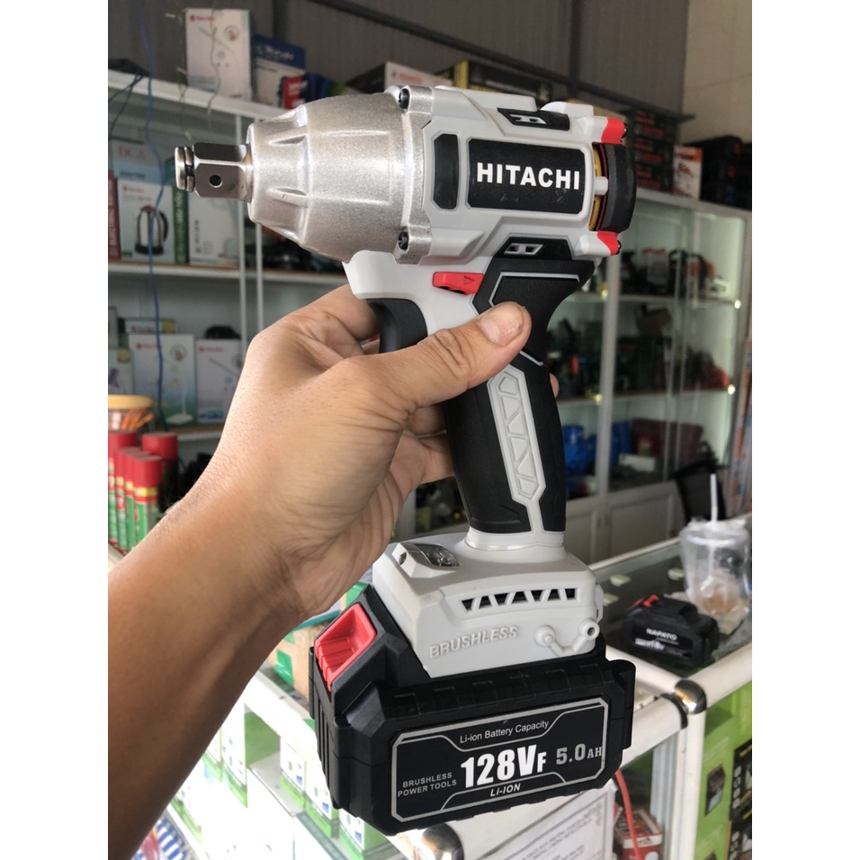 Thân máy siết bulong, vặn vít, bắn tôn Hitachi. - 2 PIN - mẫu 2021