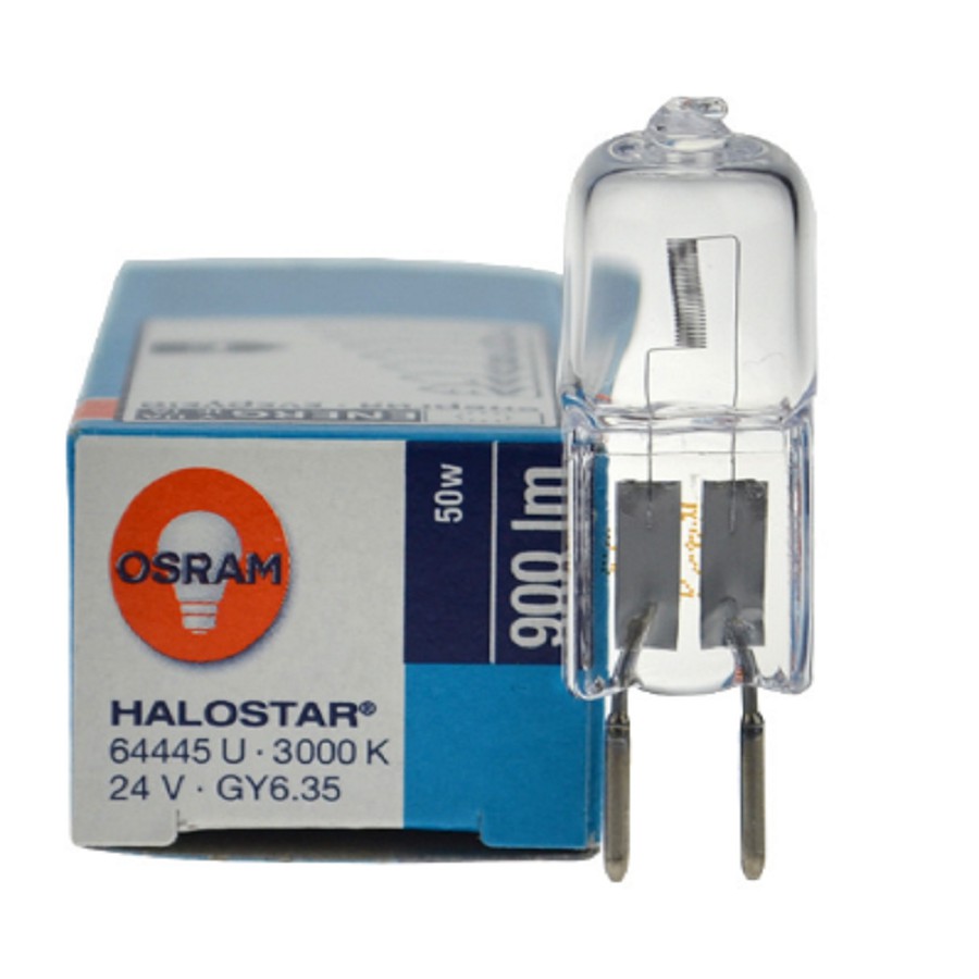 Bóng Halogen chân ghim 24V 50w G6.35, 64445U Osram, Đức