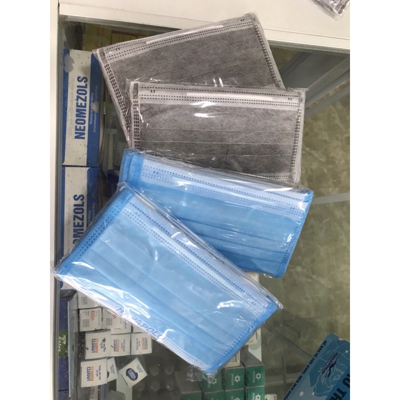 10 Chiếc Khẩu Trang Y Tế 4 Lớp Hapapolo