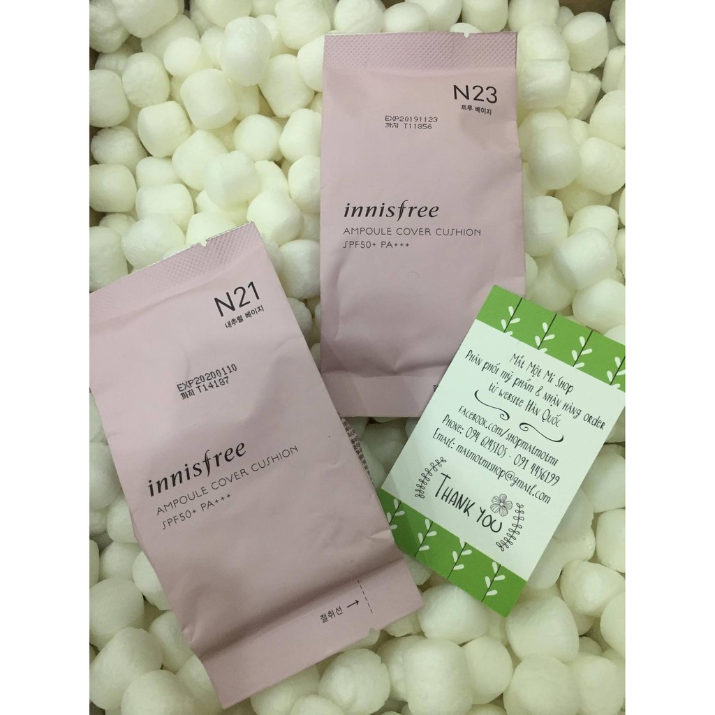 Lõi refill Innisfree Ampoule Cover Cushion