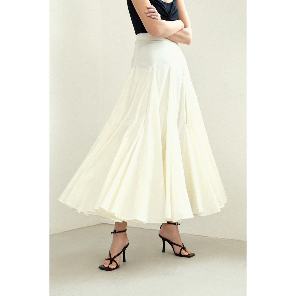 MAVEN - Váy trắng rũ dáng dài Fire Skirt | BigBuy360 - bigbuy360.vn