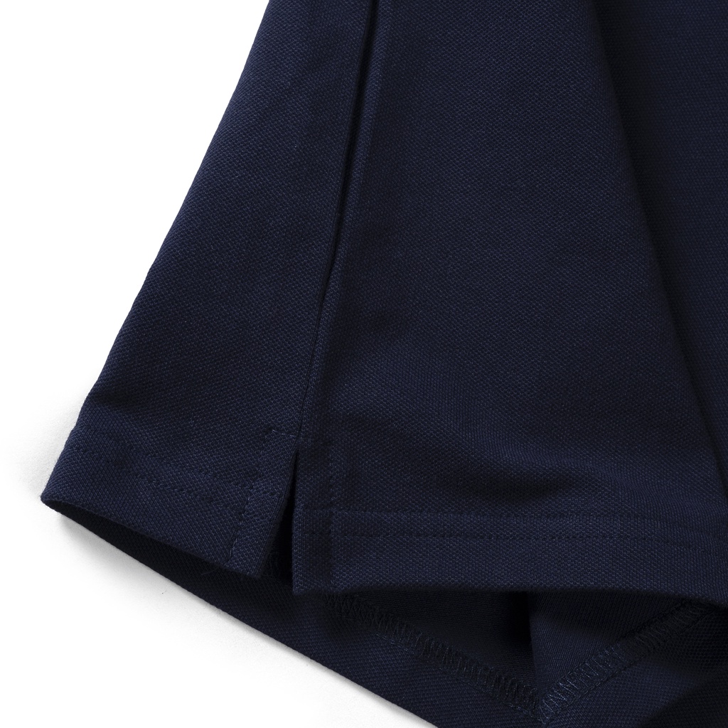 Áo Polo nam CELI LEEVUS phối sọc thanh lịch, vải cotton, form regular APL222